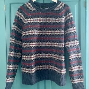 J. Crew Men’s Wool Knit Sweater (M)